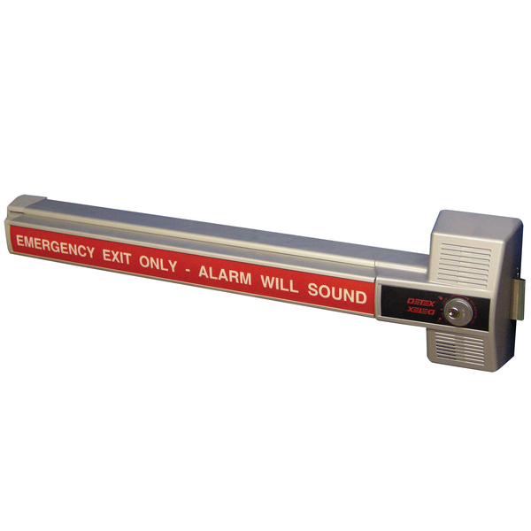 Detex Emergency Exit Alarm Device, LC, 48", Gray ECL-230X